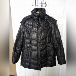 Covington Women's Shiny Black Puffer Jacket